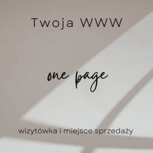 One Page / Landing Page